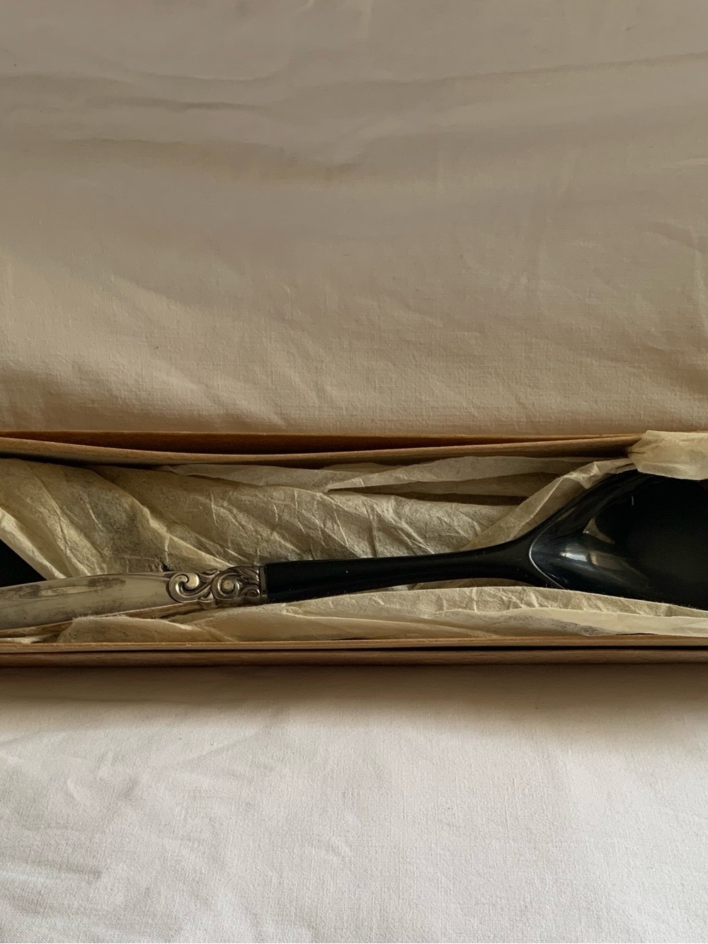 Vintage 2 Piece Salad Serving Set - Picture 11 of 14